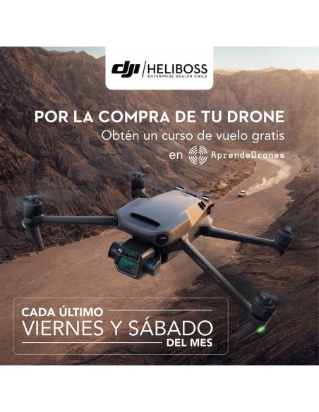 Curso de vuelo Drone DJI Mavic 3 Cine Premium Heliboss dealer oficial DJI en Chile