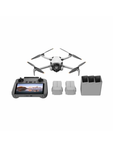 Drone DJI Mini 4 Pro Fly More Combo Básic: 2 baterías inteligentes y charging hub.